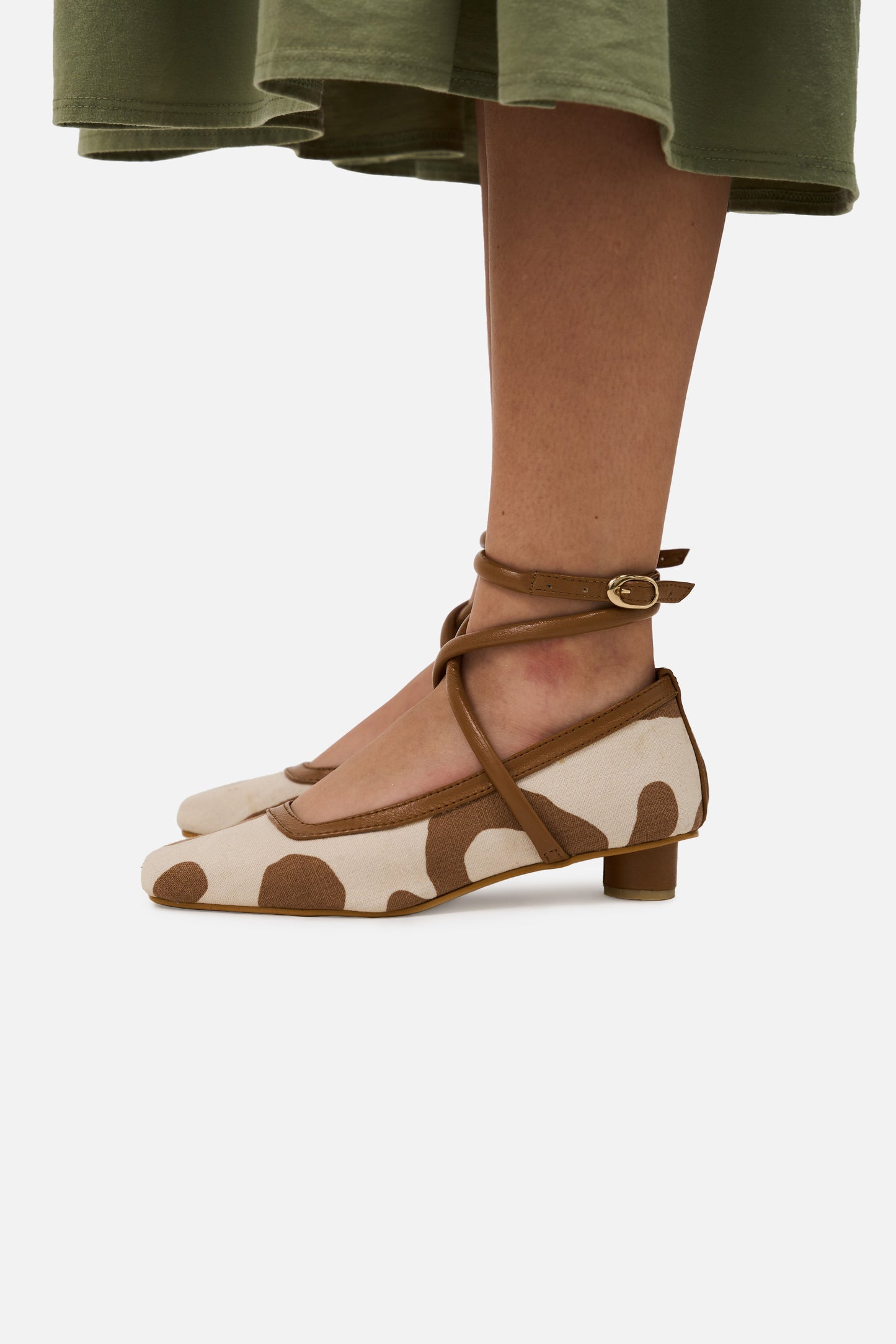 Balerina Granja Lino x Camel