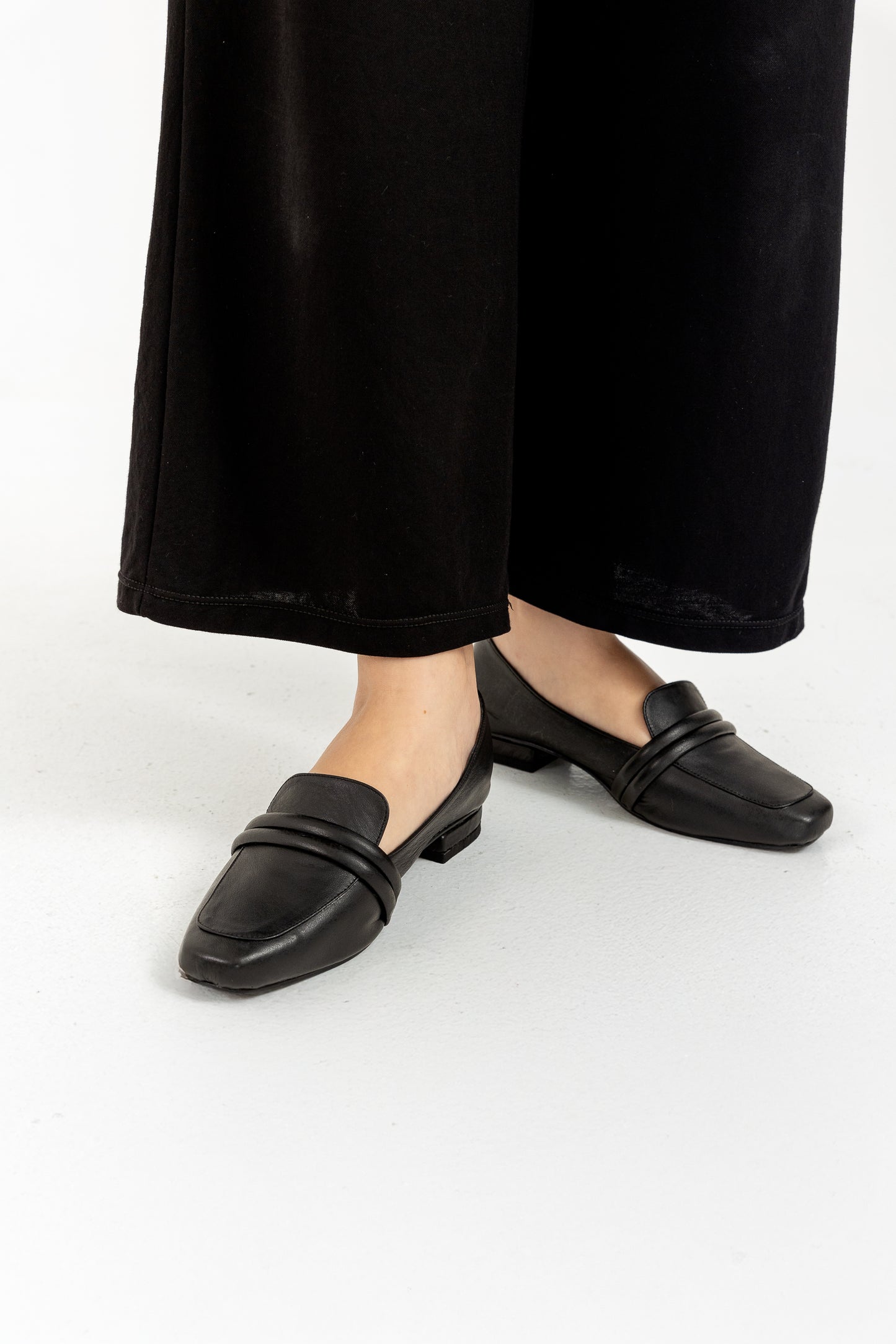 Mocasín Simple Negro